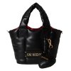 LOVE MOSCHINO THE PUFFY LOGO HAND BAG JC4322PP0NKM